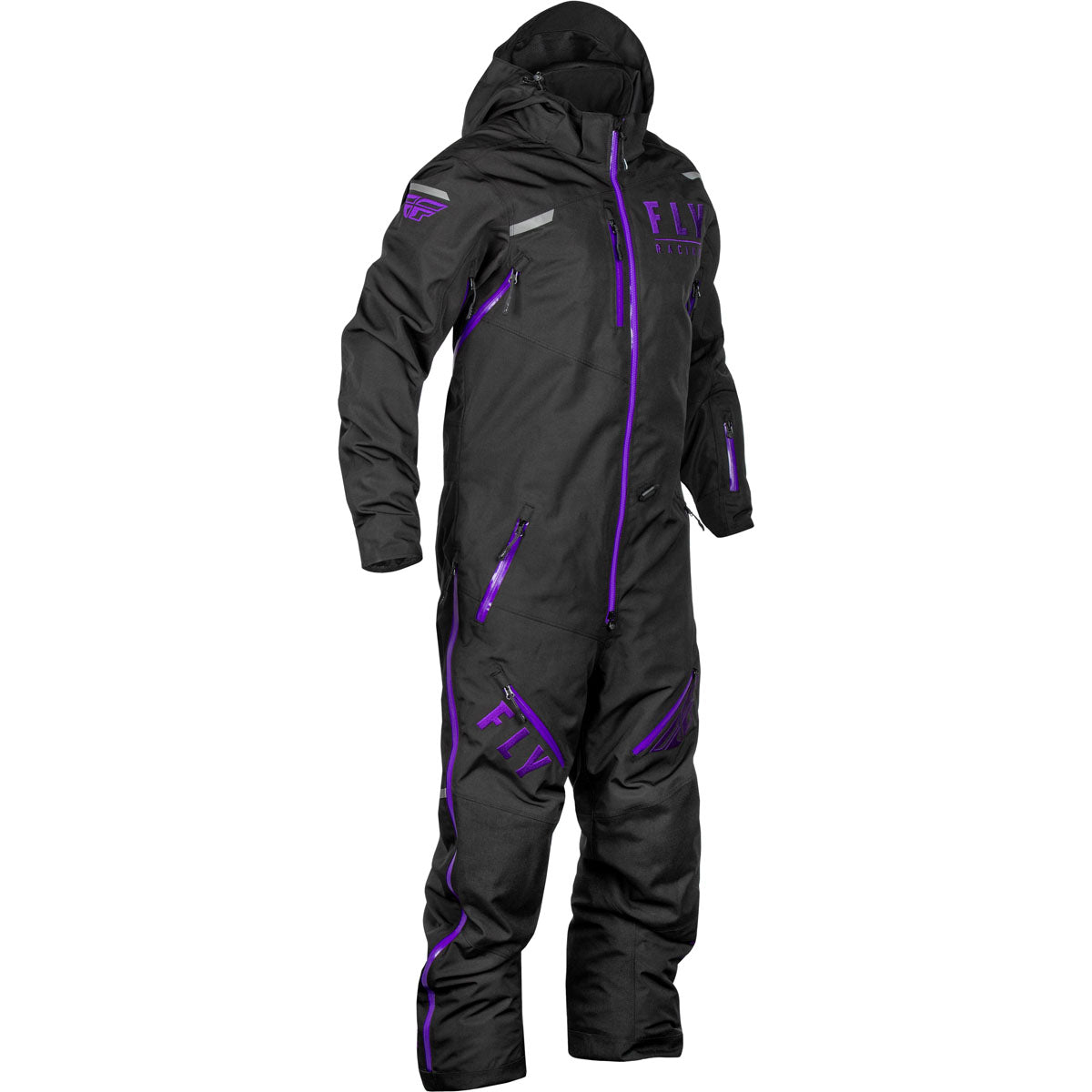 Fly Racing Cobalt Shell Monosuit - Black/Purple