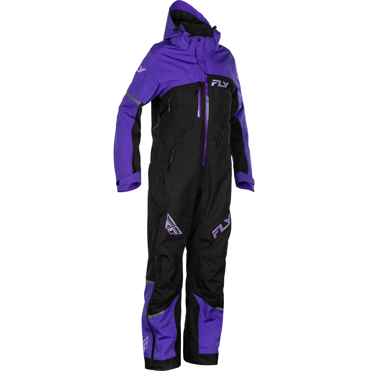 Fly Racing Womens Cobalt Shell Monosuit - Purple/Black