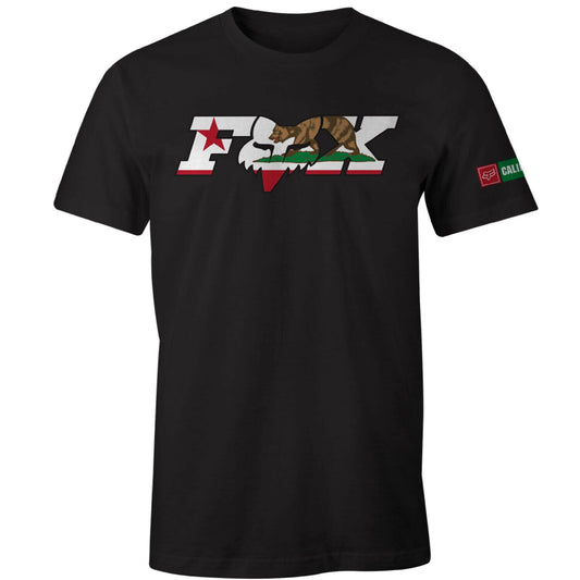 Fox Racing California Flag Tee - Black