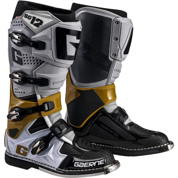 Gaerne SG-12 Boots - Grey/Magnesium/ White