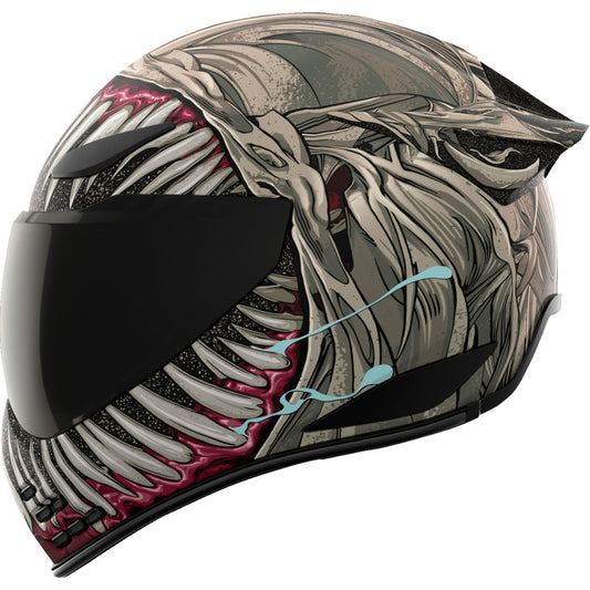 Icon Domain Grand Maw Helmet - Gray