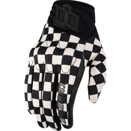 Icon Womens Anthem3 CX Gloves Checker