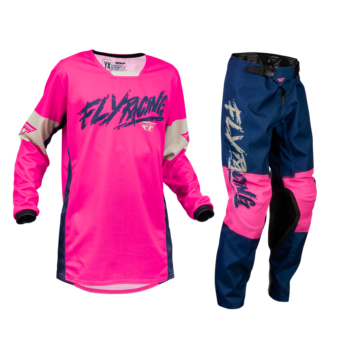 Fly Racing Kinetic Khaos YOUTH Gear Set CLOSEOUT