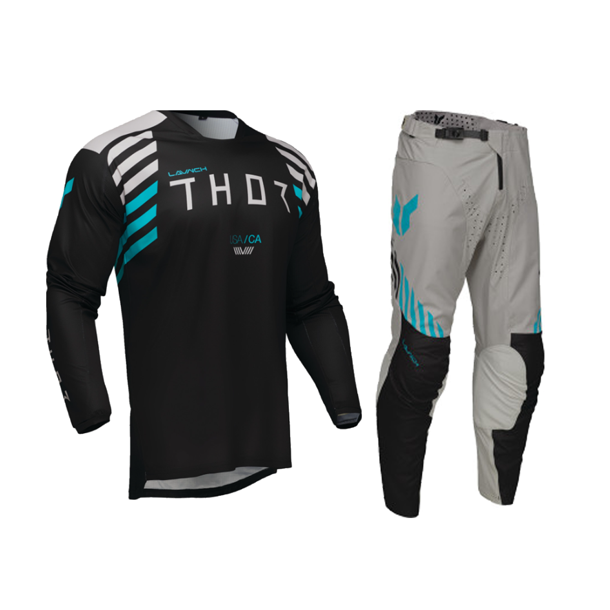 Thor Launchmode Zone Gear Set / Jersey Pant combo - Sand