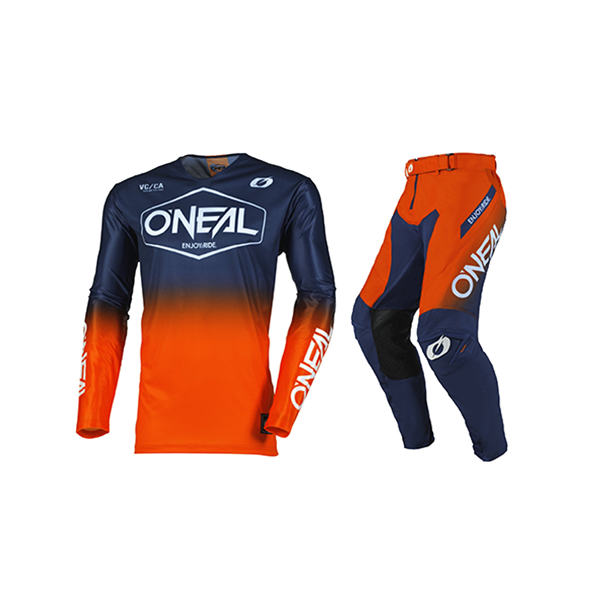 O'Neal Mayhem Hexx V.25 Gear Set / Jersey Pant Combo - Blue/Orange