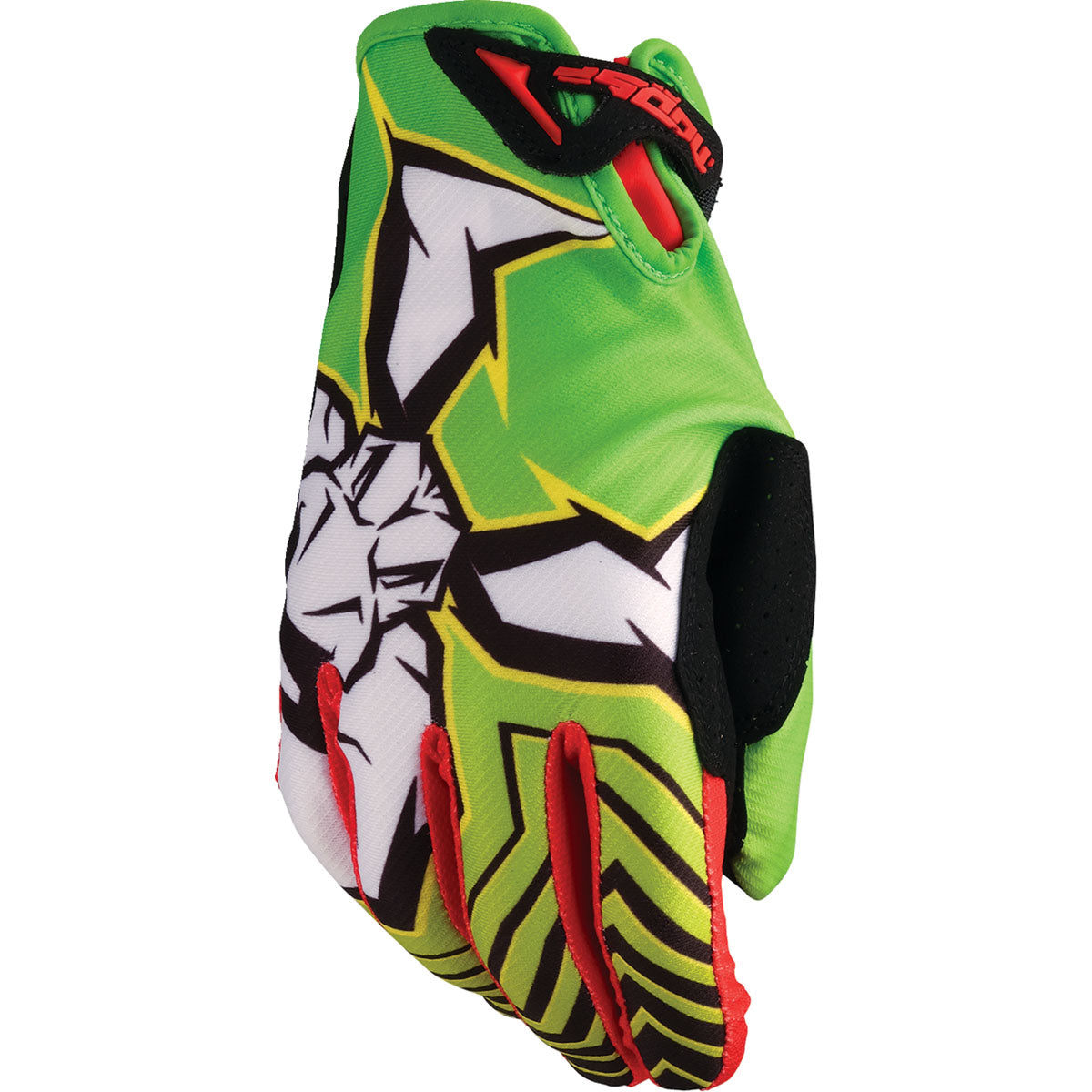 Moose Racing Agroid Pro Gloves - Green/Red