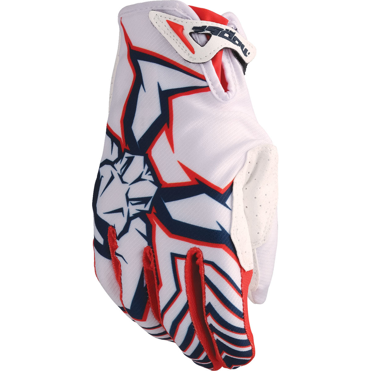 Moose Racing Agroid Pro Gloves - Red/White/Blue