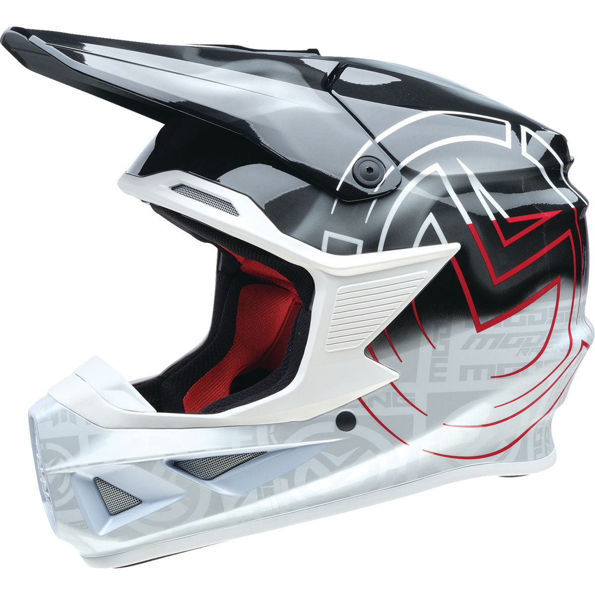 Moose Racing F.I. 2.0 MIPS Helmet - Deceit Black/Red