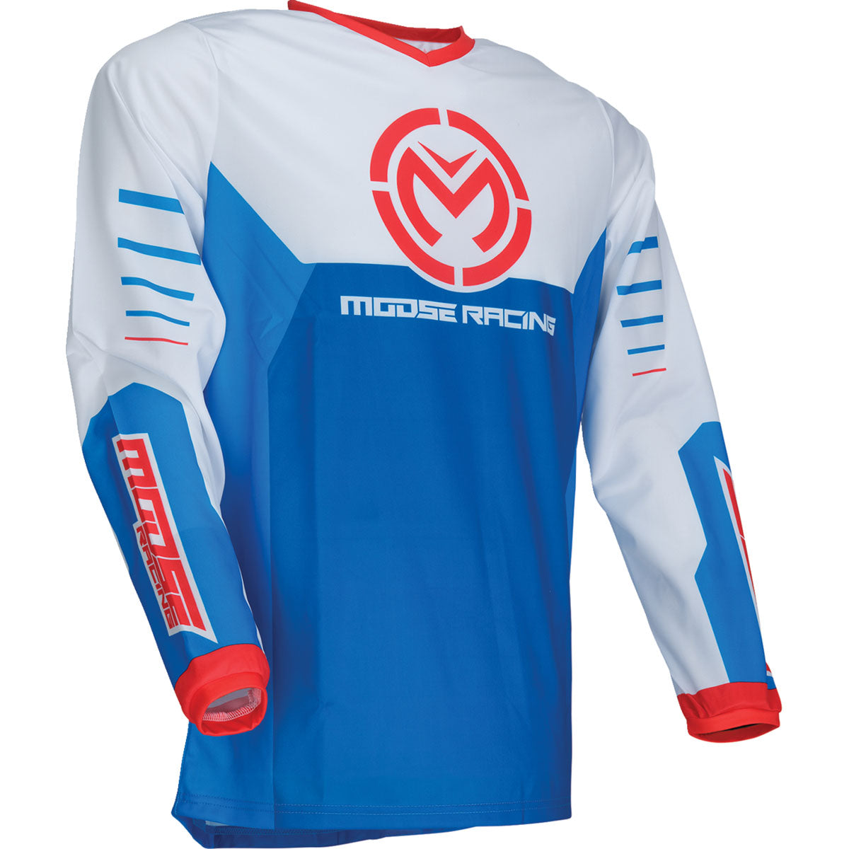 Moose Racing Qualifier Jersey - Red/White/Blue