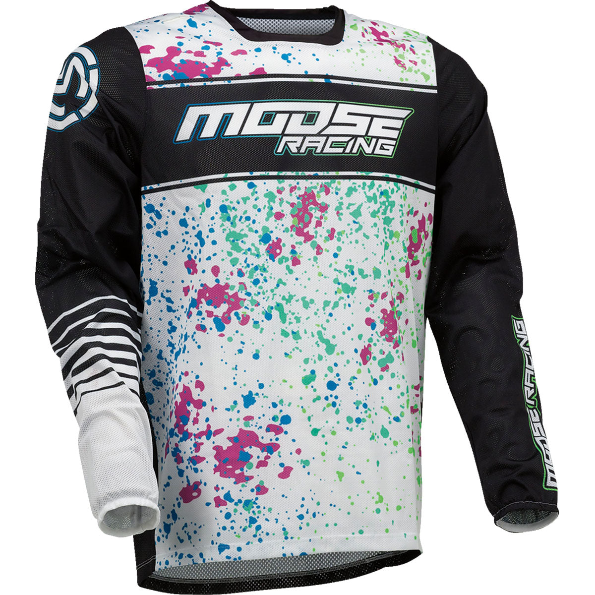 Moose Racing Sahara Jersey CLOSEOUT - Black/White