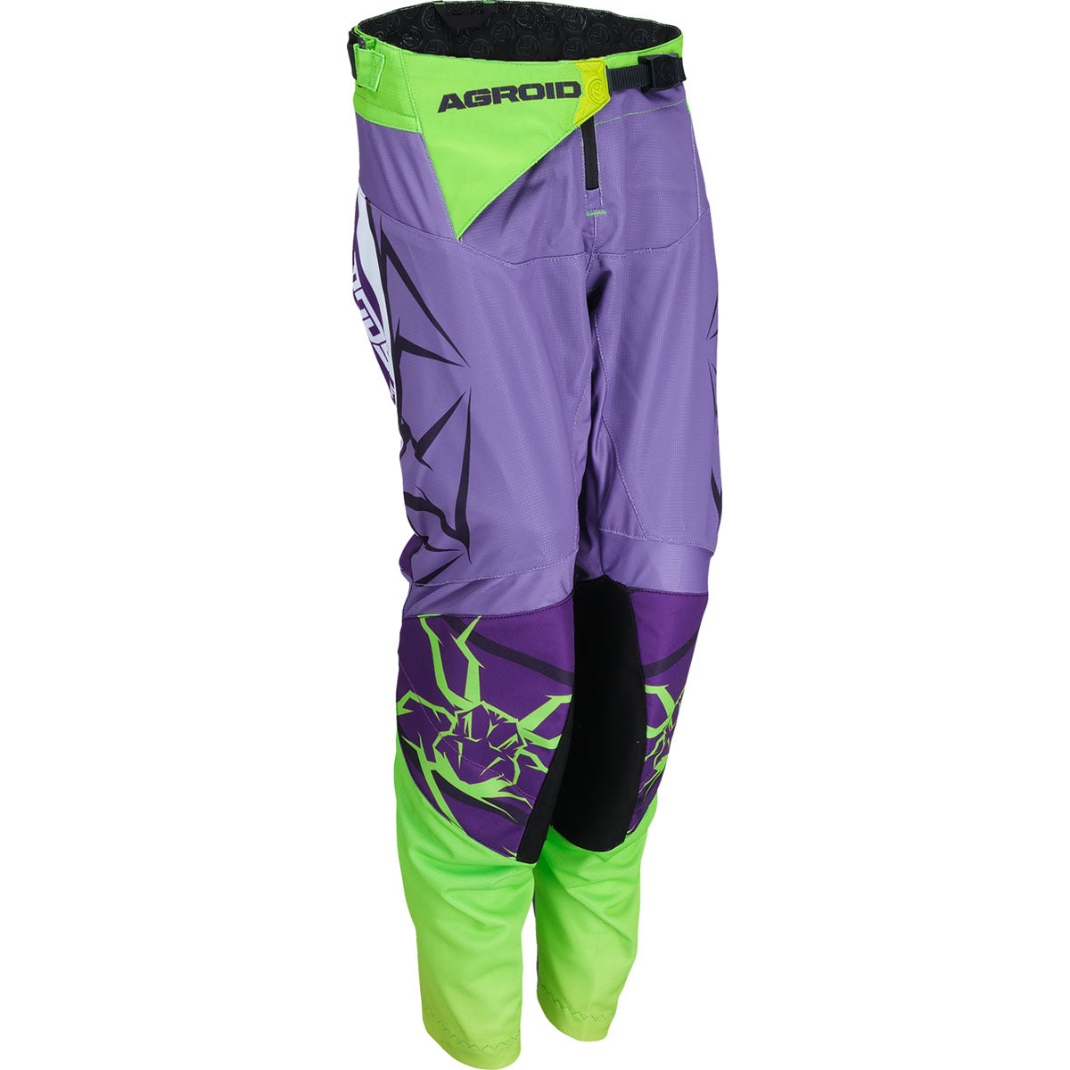 Moose Racing Youth Agroid Mesh Pants - Purple/White