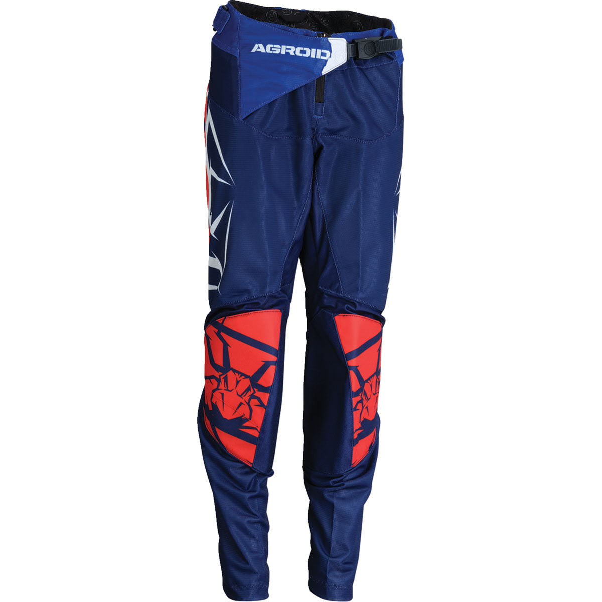 Moose Racing Youth Agroid Mesh Pants - Red/White/Blue