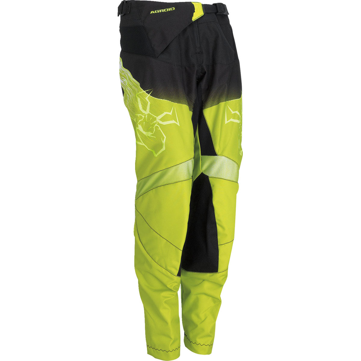 Moose Racing Youth Agroid Pants CLOSEOUT - Hi-Vis/Black