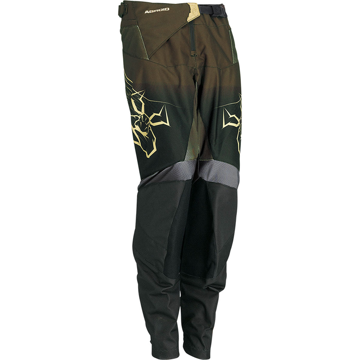 Moose Racing Youth Agroid Pants CLOSEOUT - Olive/Tan