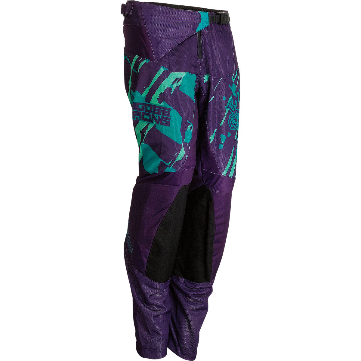 Moose Racing Youth Agroid Pants CLOSEOUT - Purple/Teal