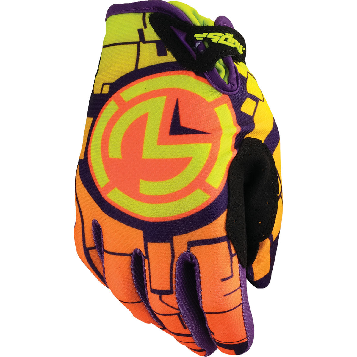 Moose Racing Youth SX1 Gloves - Orange/Green