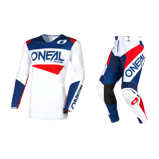 O'Neal Hardwear Air V.24 Slam MX Gear Set - White/Blue/Red