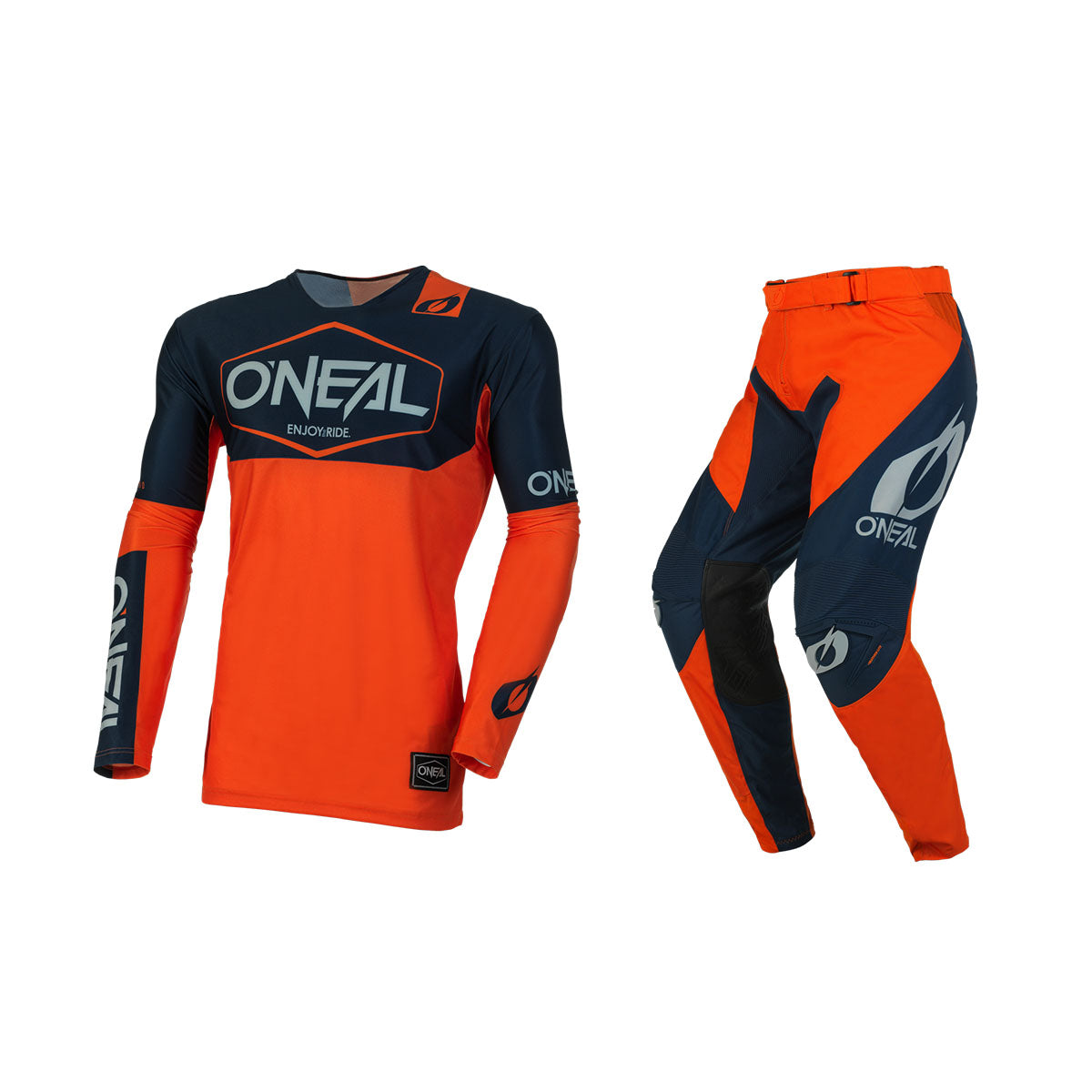 O'Neal Mayhem Hexx V.23 MX Gear Set (CLOSEOUT) - Blue/Orange