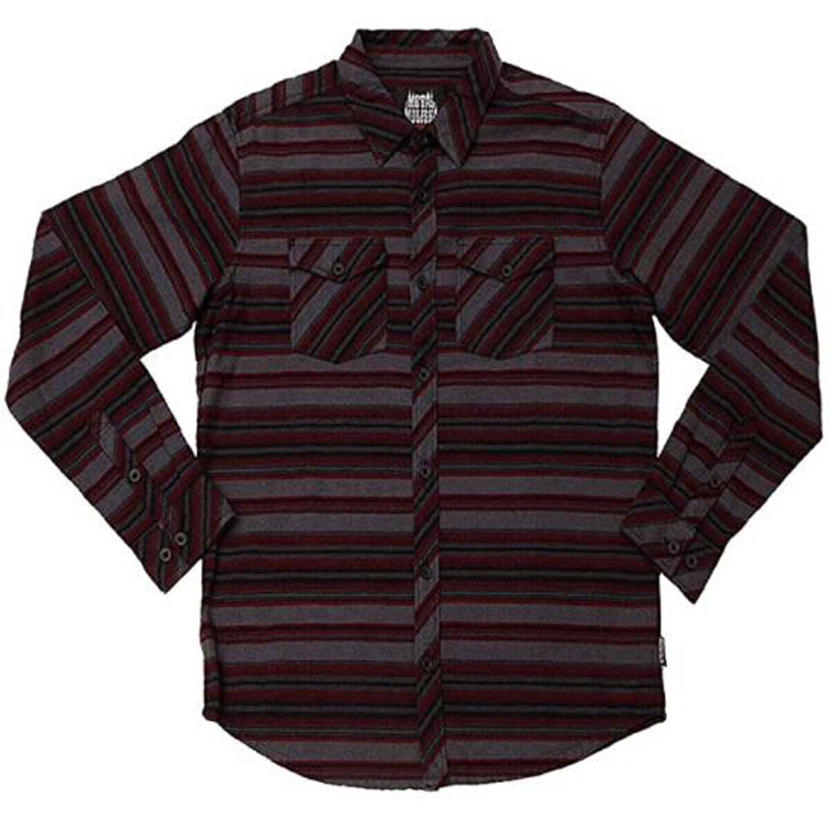 Metal Mulisha 2-Stroke Flannel - Red/Grey