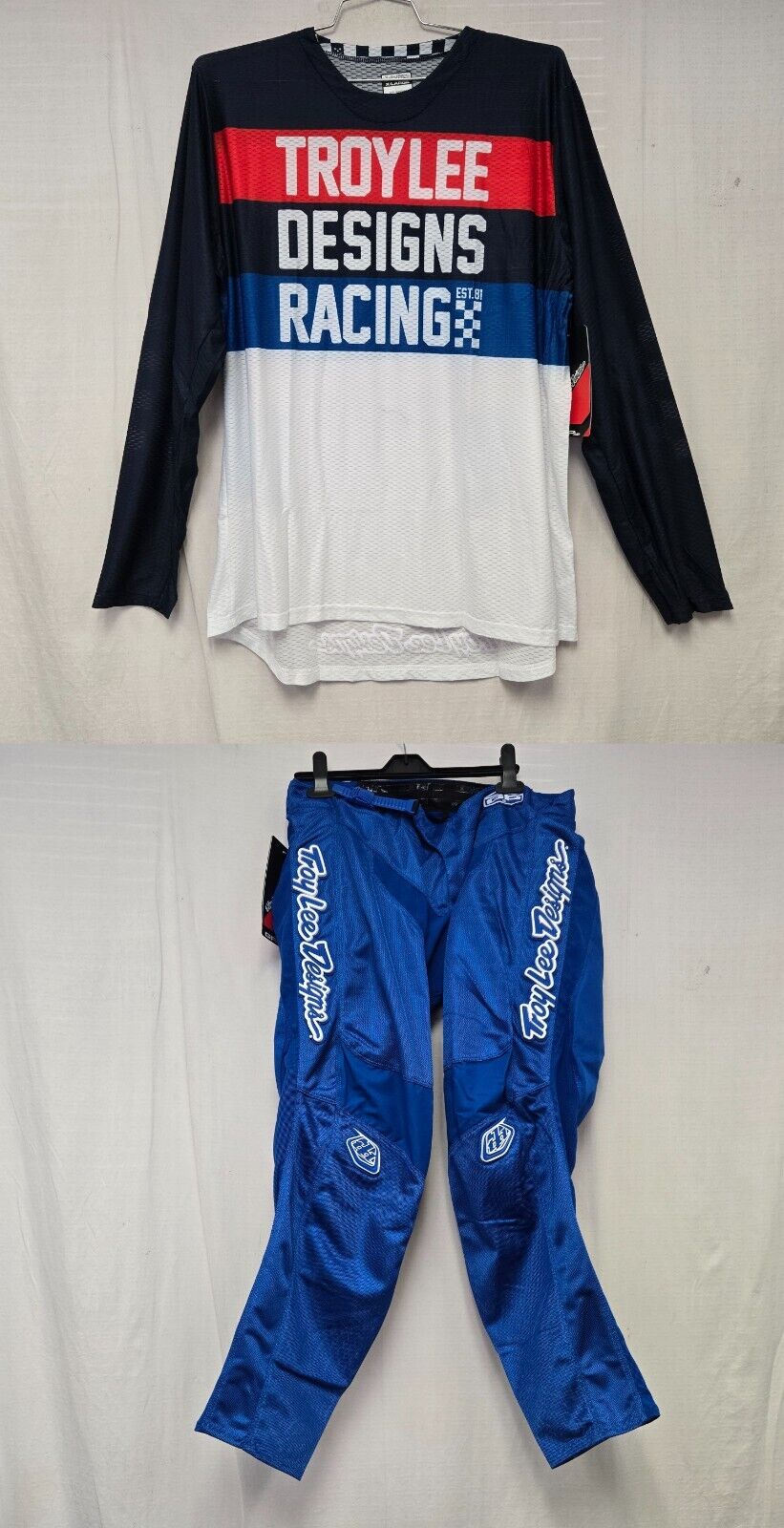 Troy Lee Designs GP Air Continental Jersey & Pant Combo Set Navy