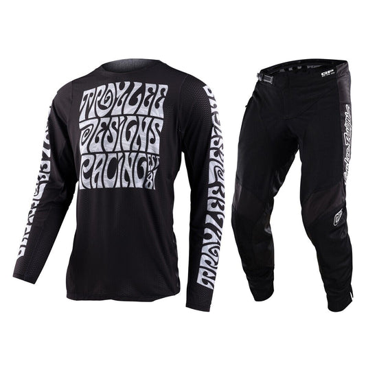 Troy Lee Designs GP Pro Air Manic Monday Jersey & Pant Combo Set Black