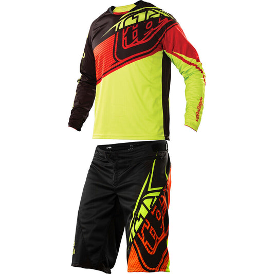 Troy Lee Designs Sprint Elite Jersey & Pant Combo Set Dawn Black