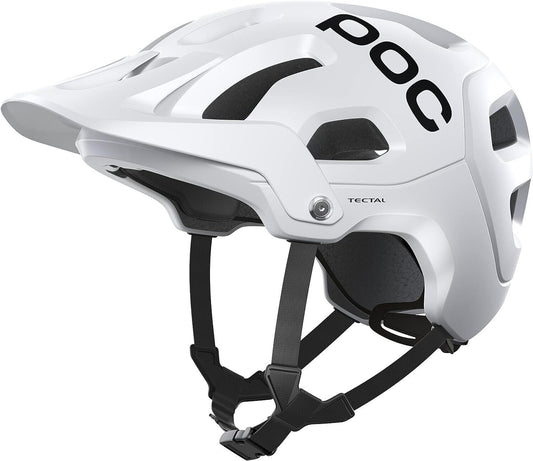 POC Tectal MTB Bicycle Helmet CLOSEOUT - Hydrogen White/Uranium Black