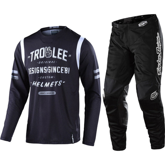 Troy Lee Designs GP Air Roll Out Jersey & Pant Combo Set Black