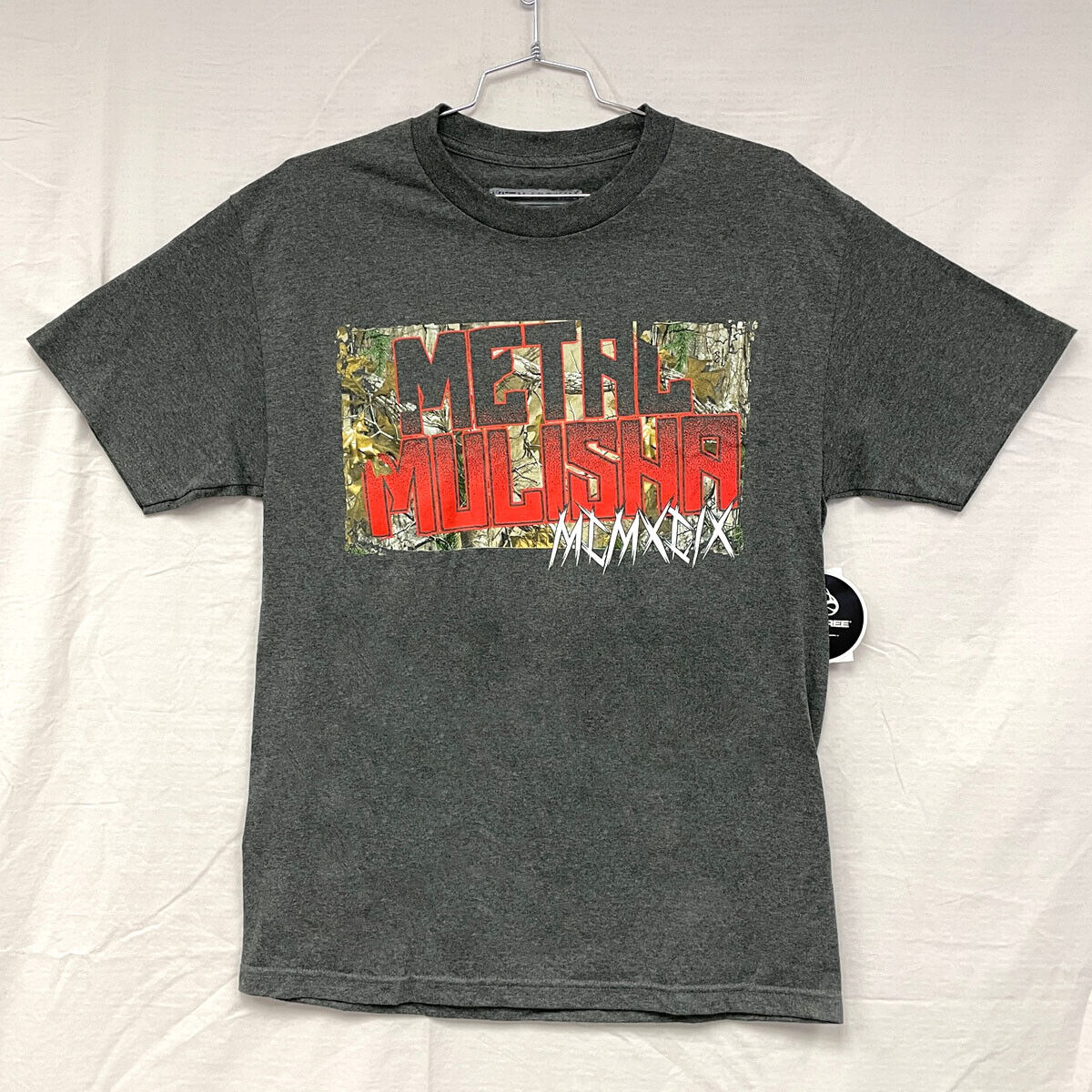 Metal Mulisha Mapped Tee - Charcoal Heather