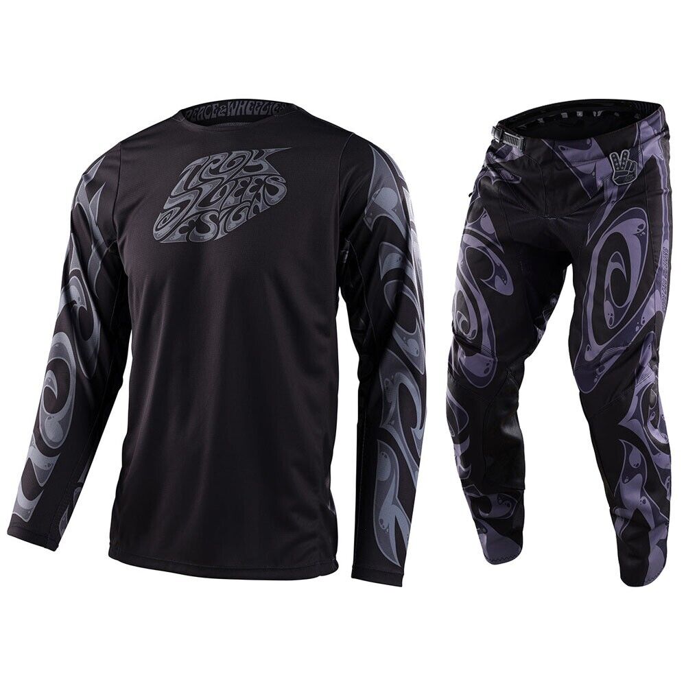 Troy Lee Designs GP Pro Blends Jersey & Pant Combo Set Grey