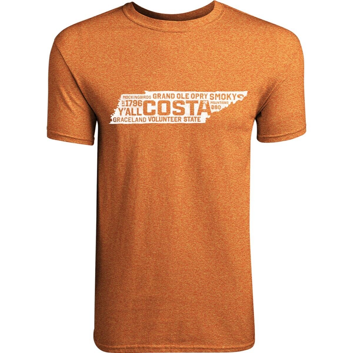 Costa Home Team Tennessee Tee - Orange Pop