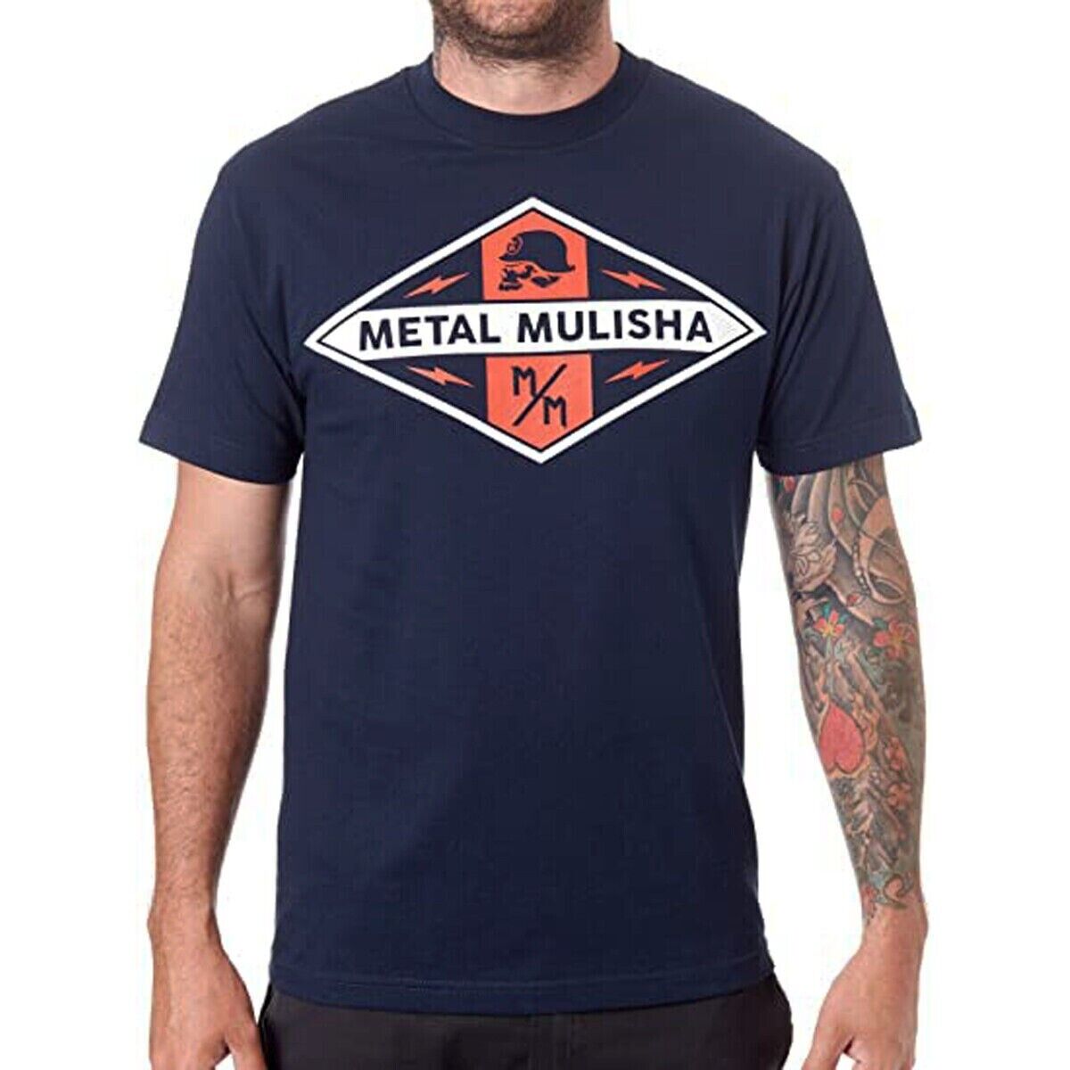 Metal Mulisha Flow Tee - Navy Blue