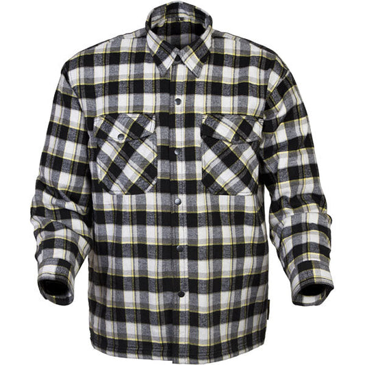 Scorpion EXO Covert Moto Flannel - Black/Yellow