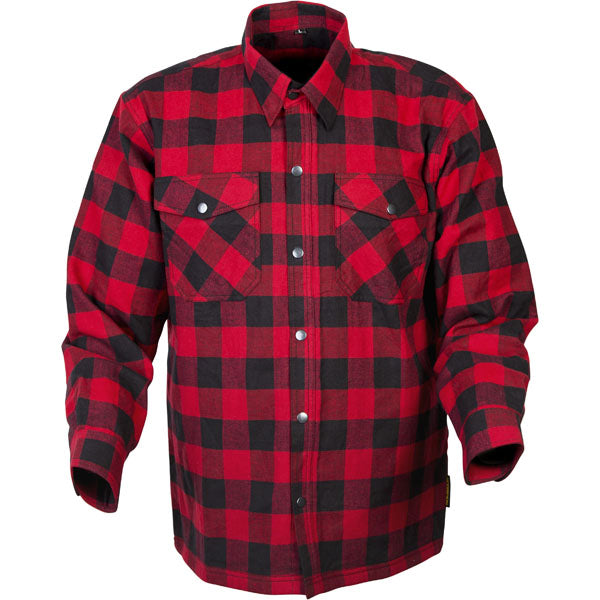 Scorpion EXO Covert Moto Flannel - Red/Black