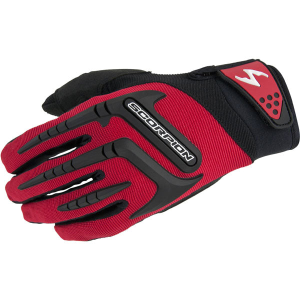 Scorpion EXO Skrub Gloves - Red
