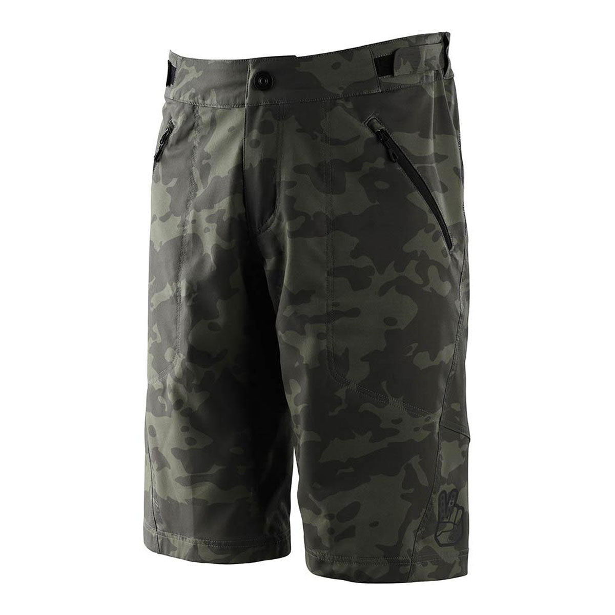 Troy Lee Designs Skyline Shorts W/ Liner (CLOSEOUT) - Camo Green 