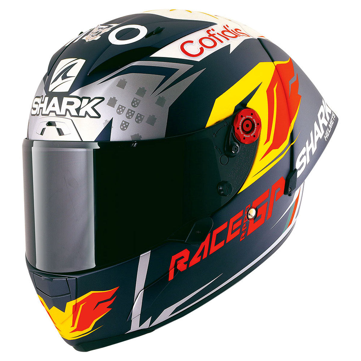 Shark Race-R Pro D Oliveira Signature Helmet - Blue