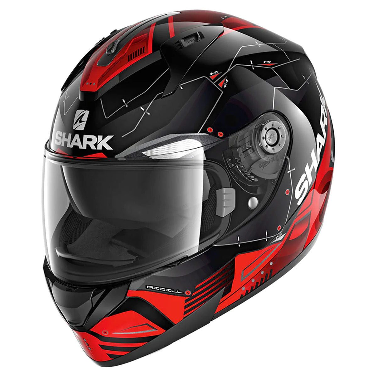 Shark Ridill 1.2 Mecca Helmet - Red