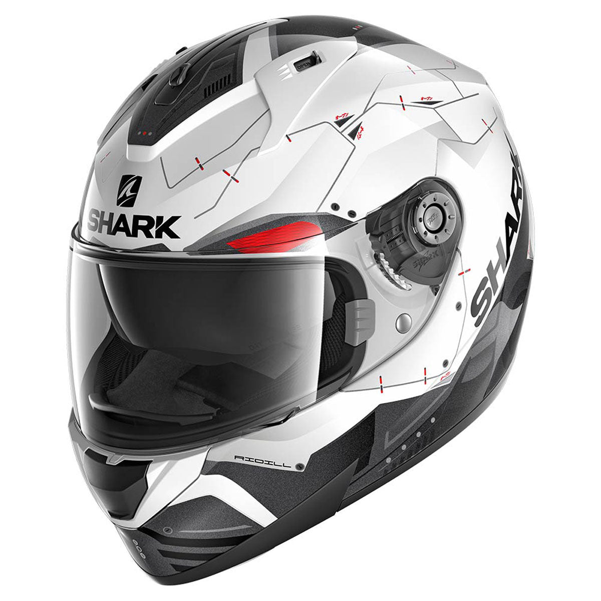 Shark Ridill 1.2 Mecca Helmet - White