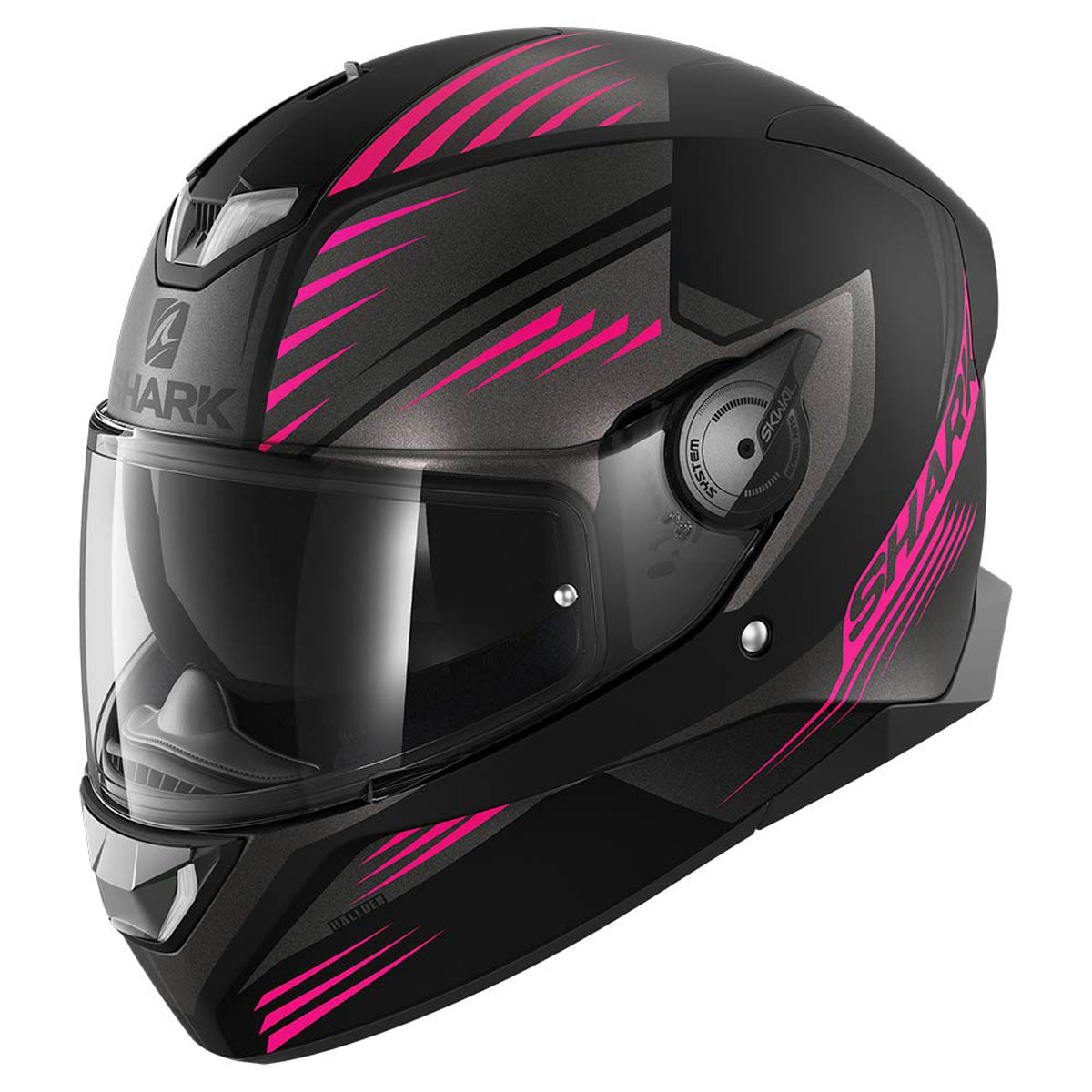 Shark Skwal 2.2 Helmet - Hallder - Matte Black/Pink