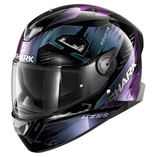 Shark Skwal 2 Helmet - Venger - Black/Purple