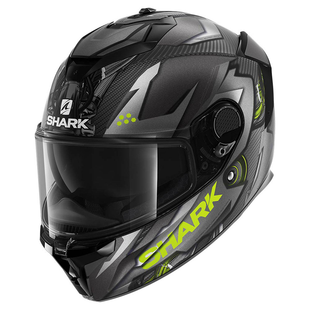 Shark Spartan GT Carbon Urikan Helmet - Yellow