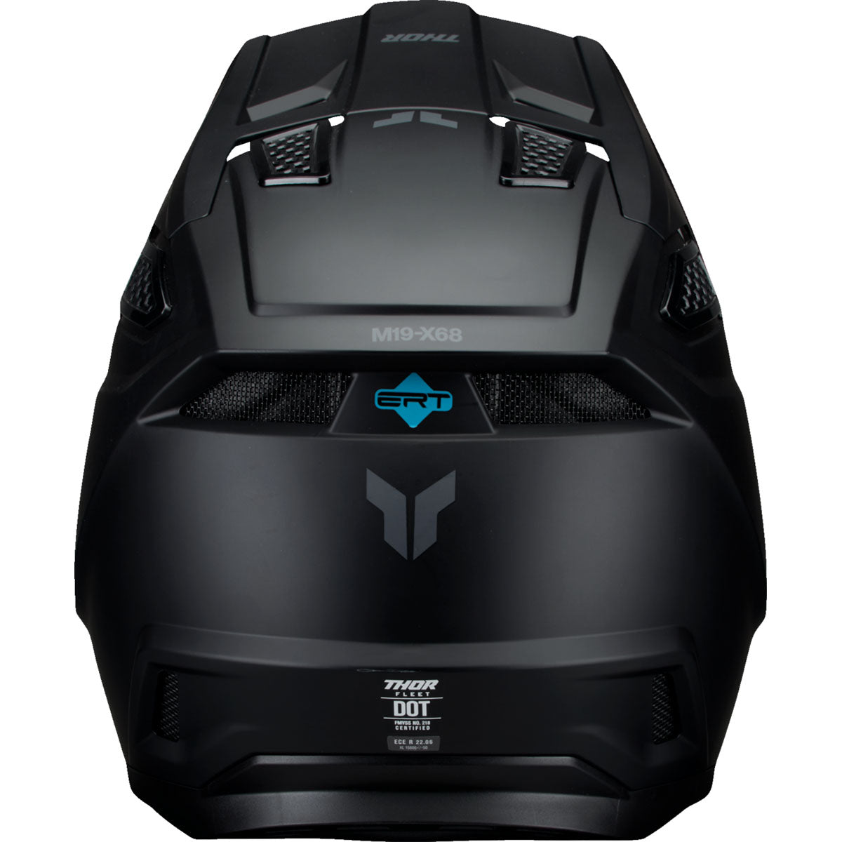 Thor Fleet Blackout Helmet - Blackout