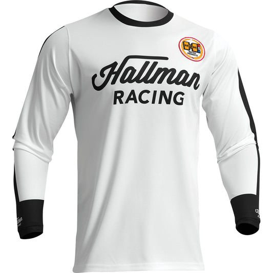 Thor Hallman Differ Roosted Jersey - White/Black