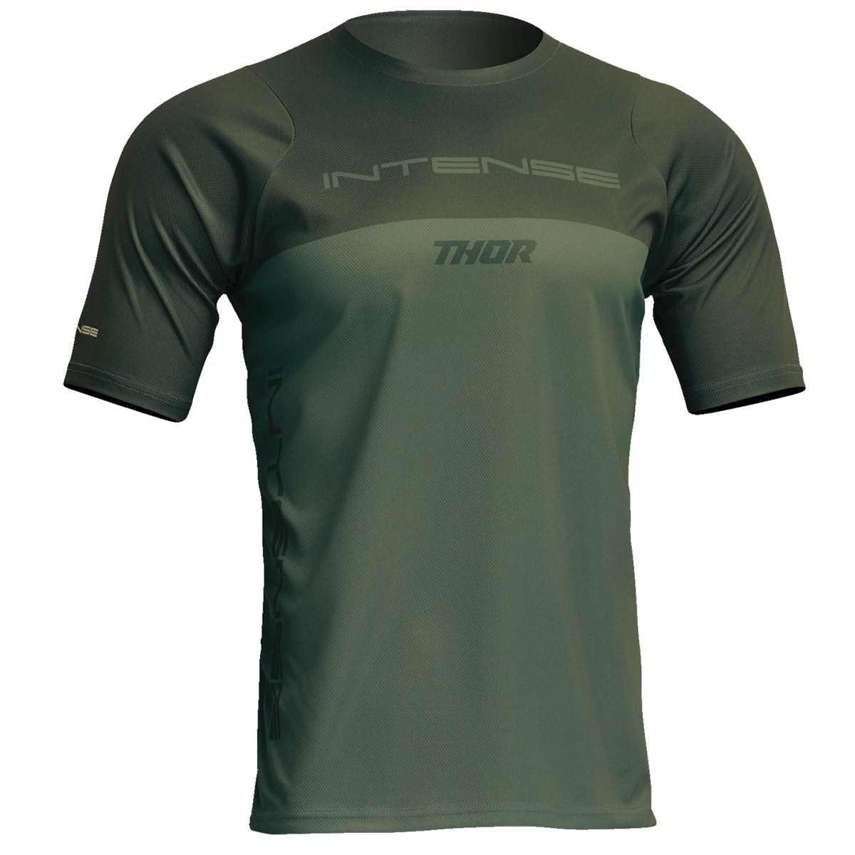 Thor Intense Assist Censis Short-Sleeve Jersey - Forest Green