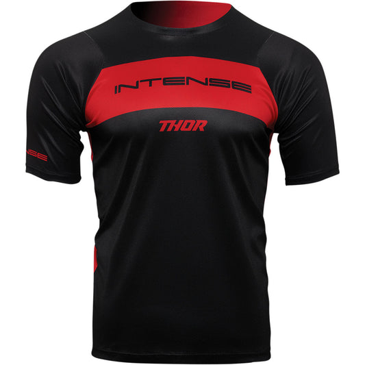 Thor Intense Assist Dart Short-Sleeve Jersey - Black/Red