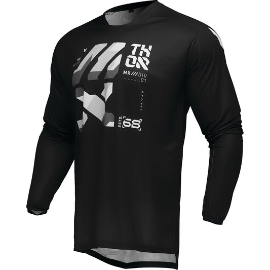 Thor LAUNCHMODE Brave Jersey - Black/Gray