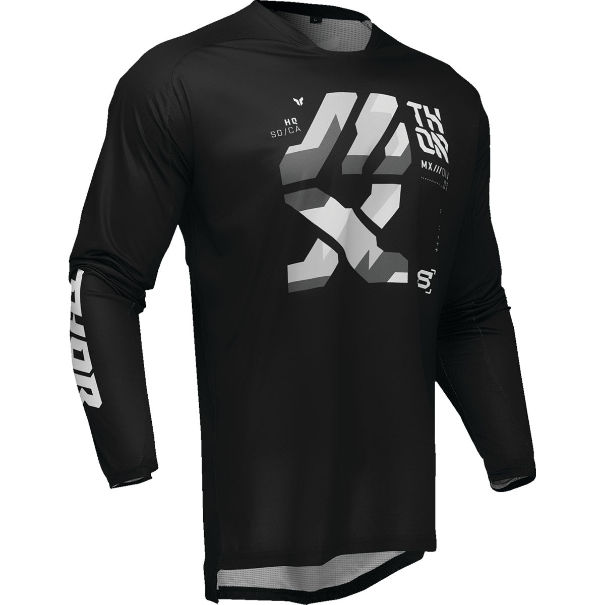 Thor LAUNCHMODE Brave Jersey - Black/Gray