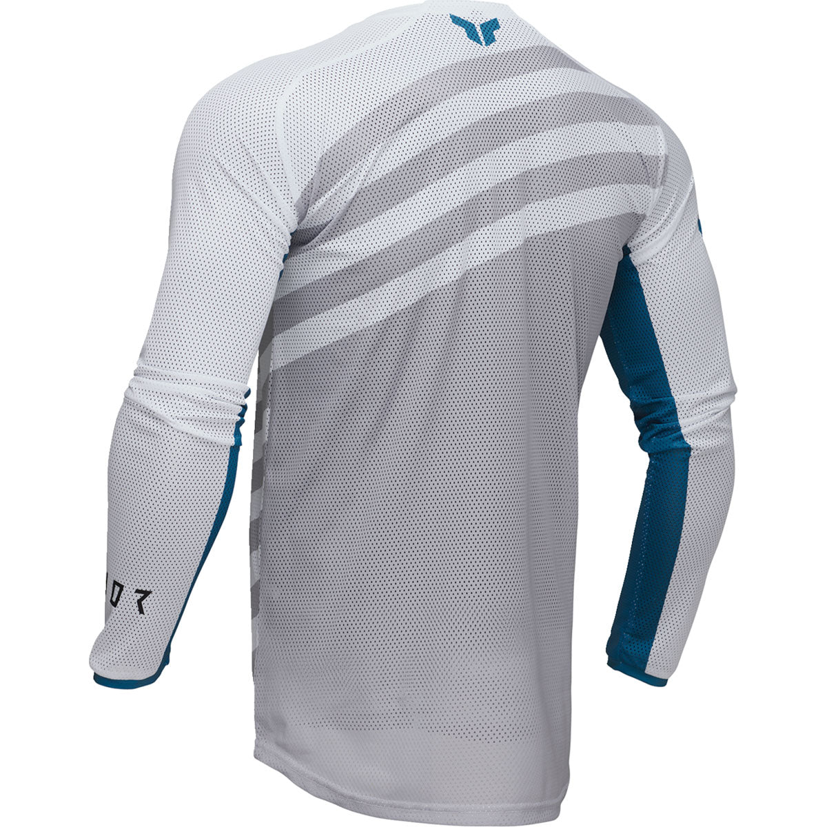 Thor LAUNCHMODE VENTED Raid Jersey - White/Gray