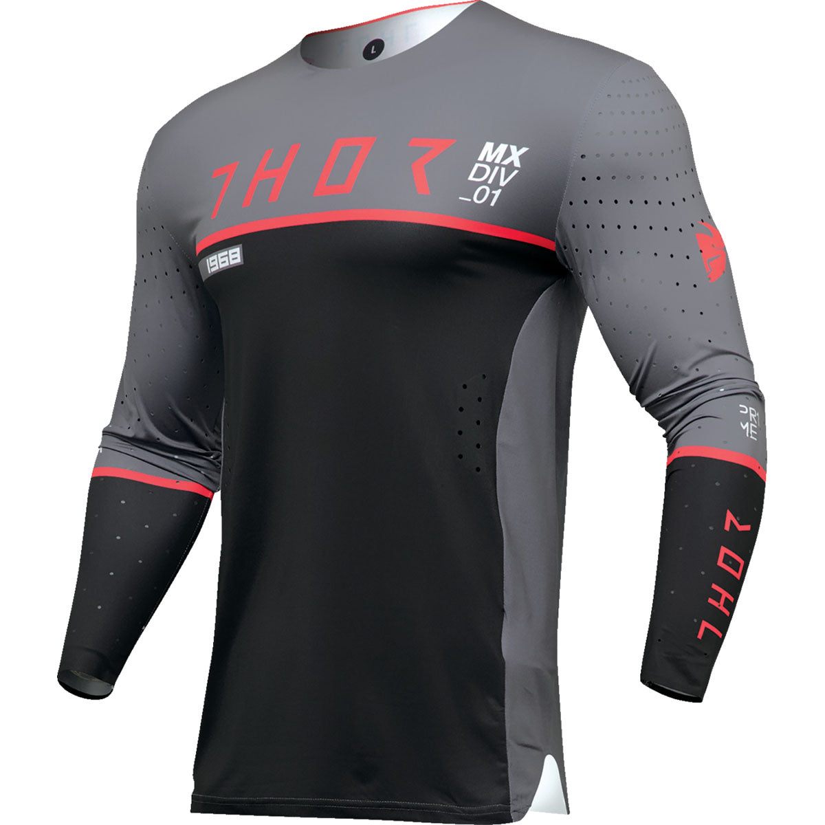 Thor Prime Ace Jersey - Charcoal/Black